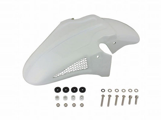 3DTECHフロントフェンダー 白ゲルコート ZRX1200ダエグ