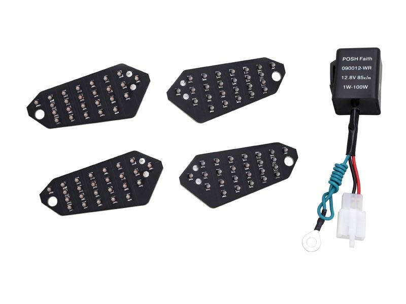 0 Sequential Conversion Kit Black ZRX1200 DAEG Z800/1000
