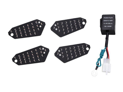 0 Sequential Conversion Kit Black ZRX1200 DAEG Z800/1000