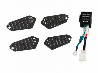 0 Sequential indicator kit, black, Z250/SL, 4 pieces