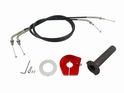 Smooth Slimline High Throttle Kit Red ZRX1200 DAEG