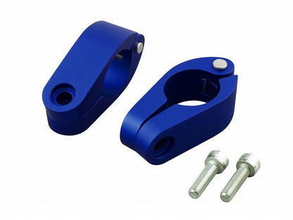 Handle Brace Clamp Mat Color: Matte Blue, 2 pieces
