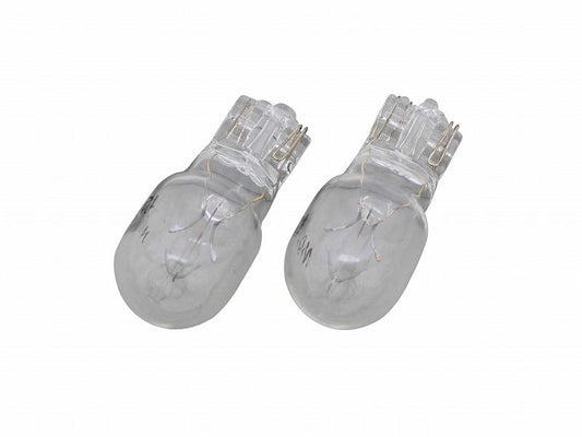Turn Signal Bulb T13 Type (Wedge) Clear 12V-10W 2 Pcs/Pack
