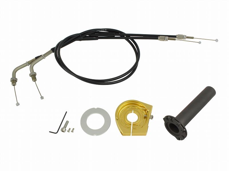 スムーススリムラインハイスロットルキット シャンパンゴールド ZZR1100 ZX-9R ZZR400等