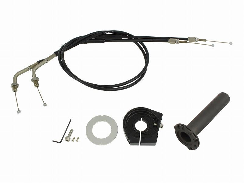 Smooth Slimline High Throttle Kit Black ZZR1100 ZX-9R ZZR400, etc.