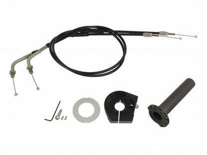 Smooth Slimline High Throttle Kit Black ZZR1100 ZX-9R ZZR400, etc.