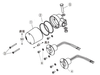 キャストウインカー スペアレンズ スモーク 2個入り