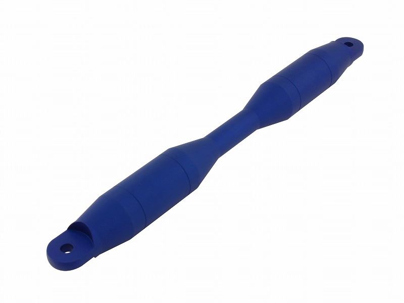 Quick Release Brace Shaft, Matte Color, Matte Blue, Shaft Length 206mm, for Superbike Bars
