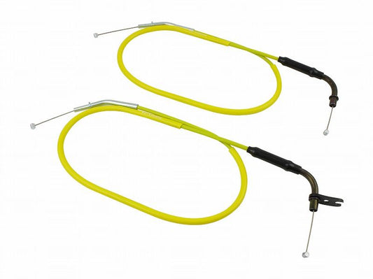 Color accelerator cable set Yellow Z900RS