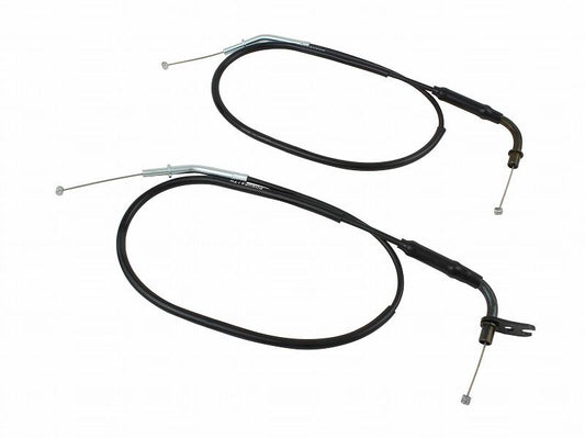 Short Throttle Cable Set, Black Z900RS
