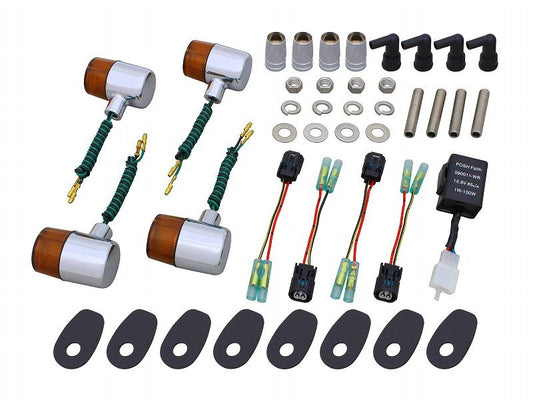 クラシカルウインカーキット メッキ/オレンジ 71タイプ Z900RS/CAFE