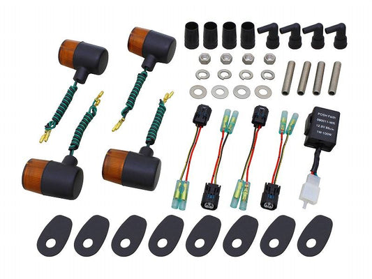 クラシカルウインカーキット ブラック/オレンジ 71タイプ Z900RS/CAFE