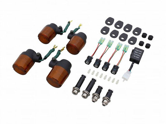 スーパーバイクウインカーキットS球 ブラック/オレンジ Z900RS/CAFE