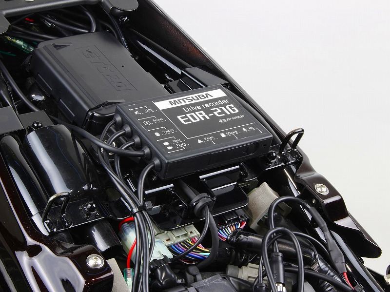 ドライブレコーダー 本体固定ステー ブラック タイプ2 Z900RS