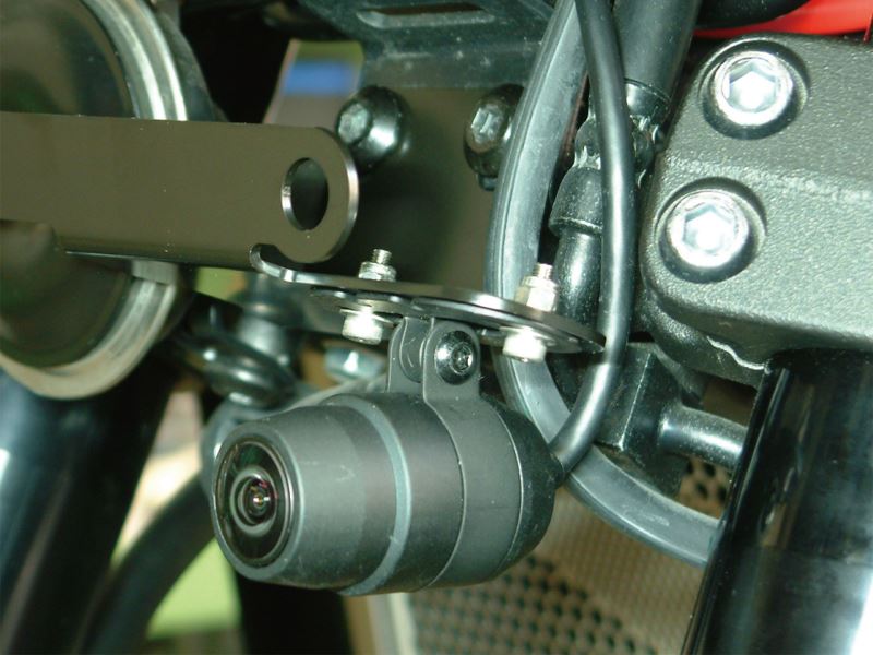 Drive Recorder Front Camera Stay (for Emblem) Black Z900RS