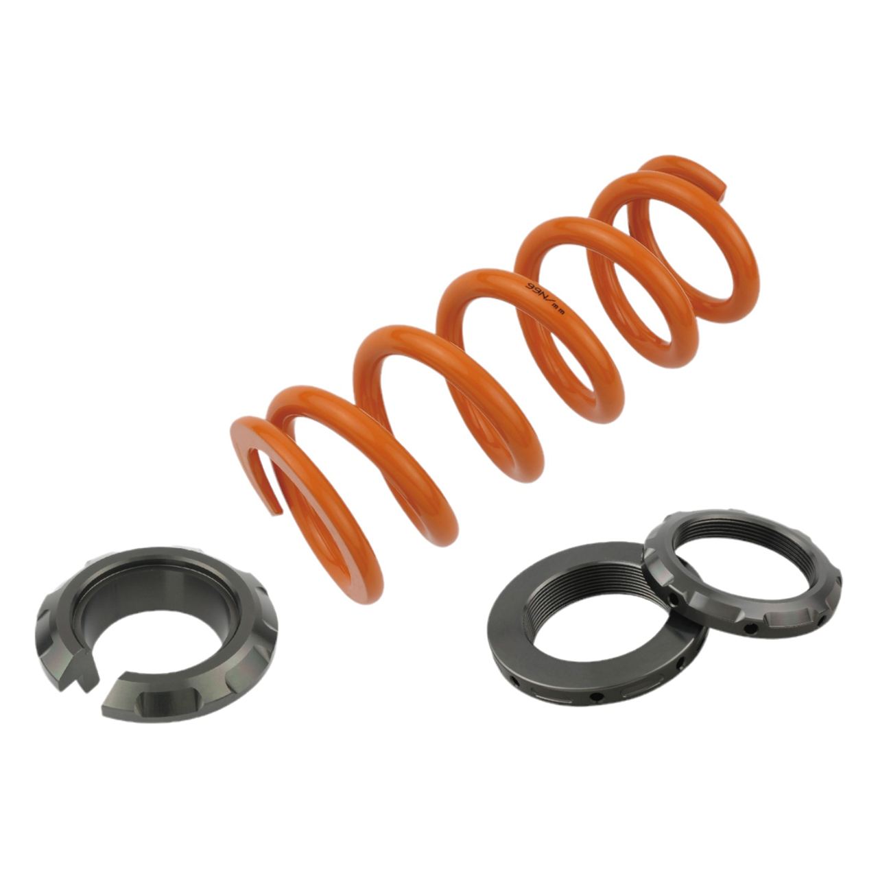 Color Rear Shock Spring Set Orange/Titanium Z900RS/CAFE