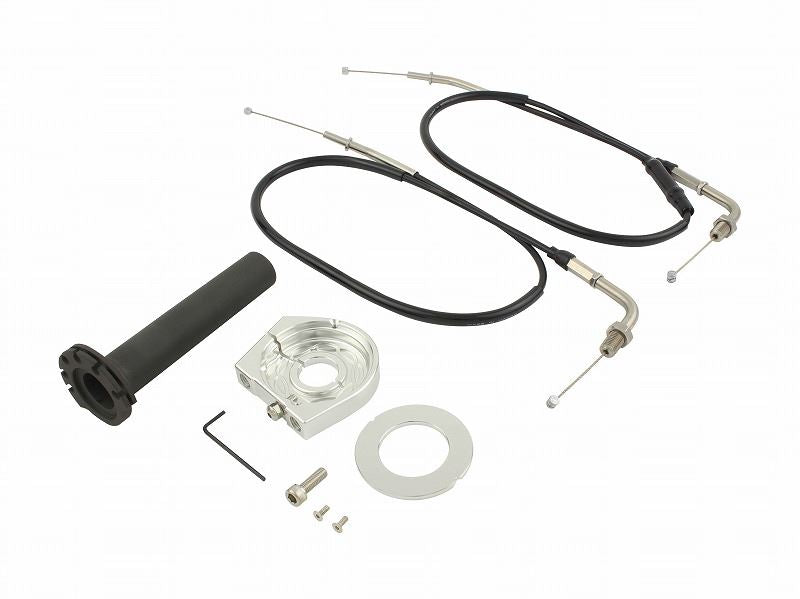 Smooth Slimline High Throttle Kit Silver Short Cable Z900RS