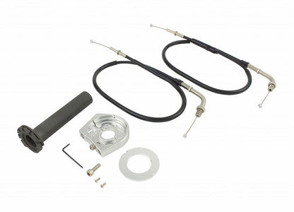 スムーススリムラインハイスロットルキット シルバー ニンジャ250/400