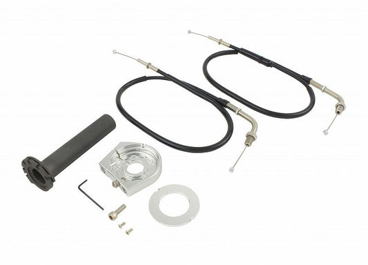 スムーススリムラインハイスロットルキット シルバー ニンジャ250/400