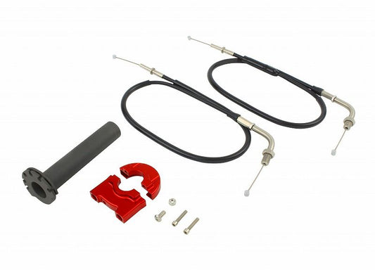 コンパクトハイスロットルキット レッド ニンジャ250/400