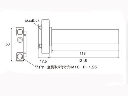 コンパクトハイスロットルキット レッド ニンジャ250/400