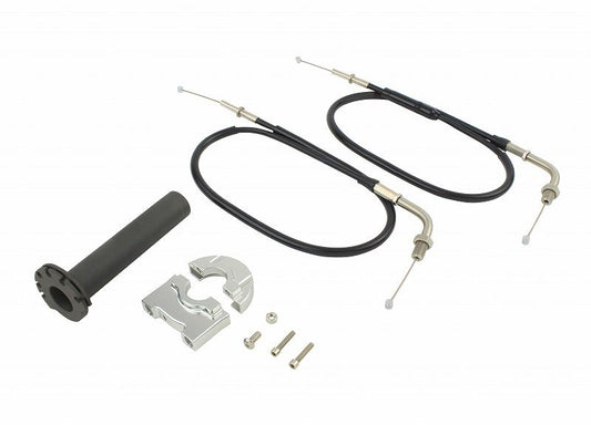 Compact High Throttle Kit Silver Ninja 250/400