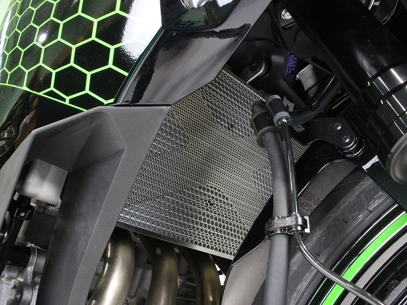 ラジエターコアガード ステンレス ZX-25R