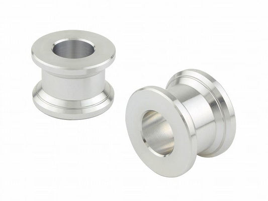 アルミカラースプール シルバー M10/厚み15mm 2個入り