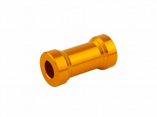 アルミカラースプール ゴールド M6/厚み25mm 1個入り