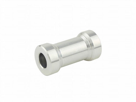 アルミカラースプール シルバー M6/厚み25mm 1個入り