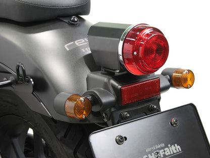 Round Tail Light Kit Black Rebel 250