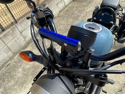 スマートフォンホルダーマウント ゴールド レブル250