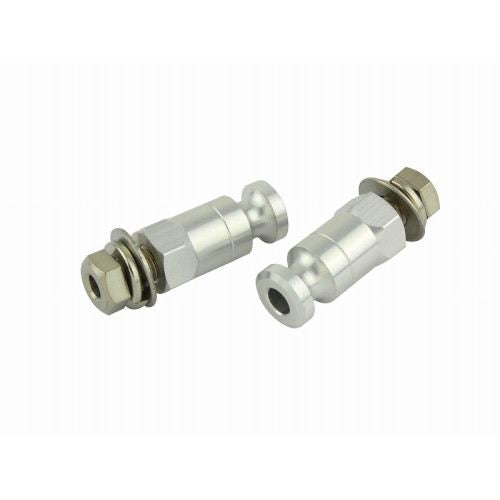 8mm カラーウィンカーステー(SILVER) (ロングボルト)