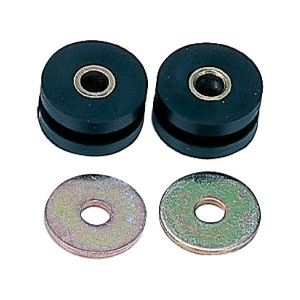 H-shaped rubber spacer with M10x24x12 (Spacer 6x10x12)