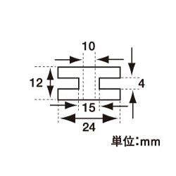 Hガタラバースヘﾟ-サーツキM10X24X12(スヘﾟ-サー6X10X12)