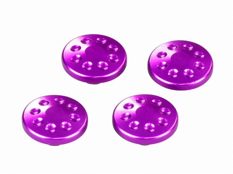 M8キャップボルトカバー4pcs (ブルーベリー)