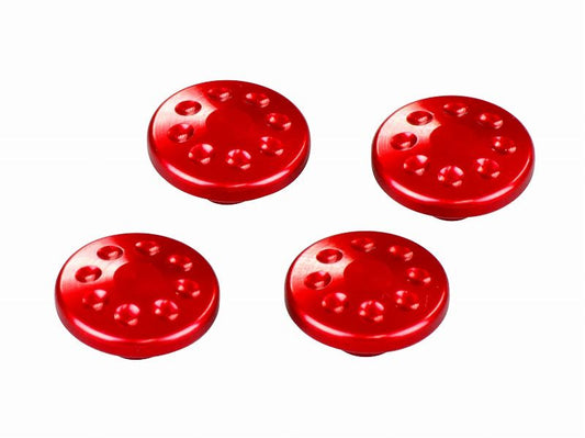 M8 Cap Bolt Cover 4pcs (Red)