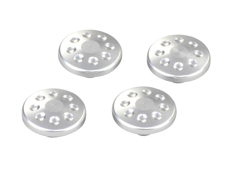 M8キャップボルトカバー4pcs (シルバー)