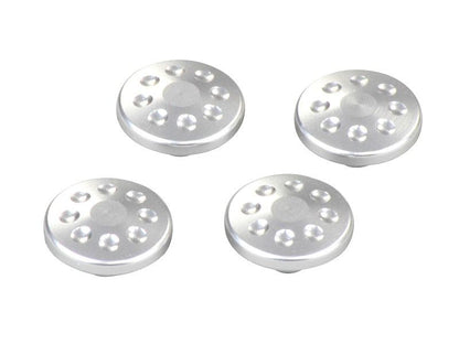 M8キャップボルトカバー4pcs (シルバー)
