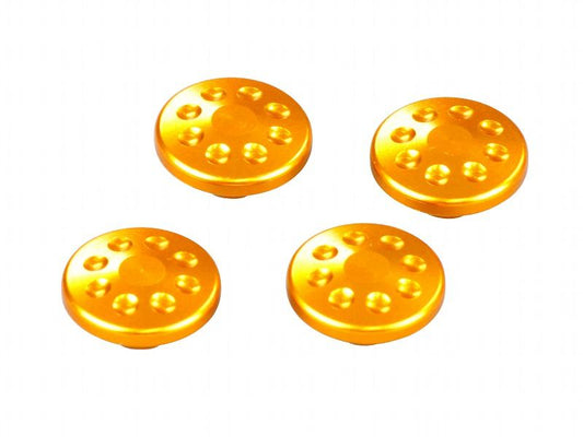 M8 Hexagon Socket Head Cap Bolt Cover 4pcs (Gold)