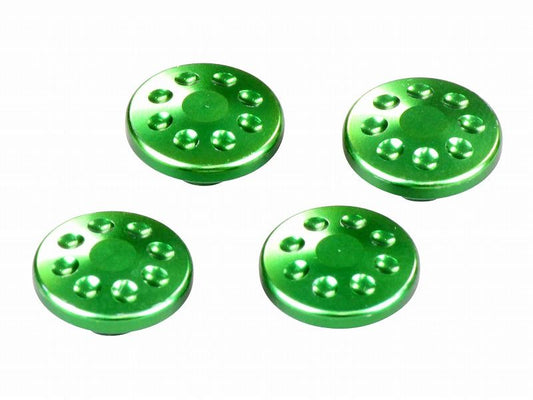 M8 Cap Bolt Covers 4pcs (Light Green)