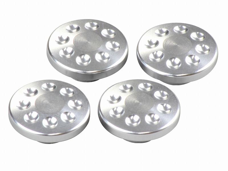M10キャップボルトカバー4pcs (シルバー)