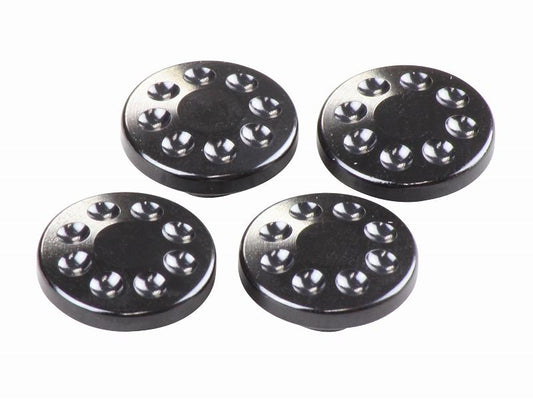 M10 Cap Bolt Covers 4pcs (Black)