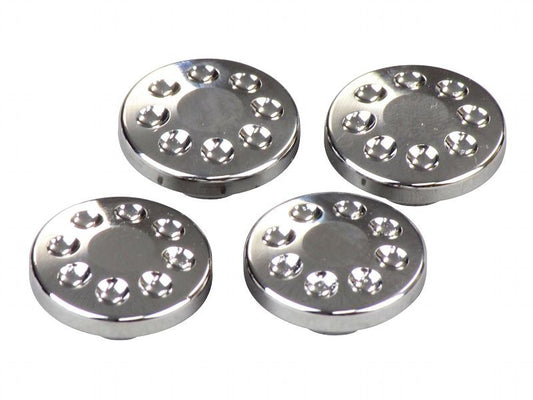 000 M10 Cap Bolt Covers 4pcs (Plated)