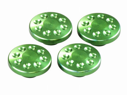 M10 Cap Bolt Covers 4pcs (Light Green)