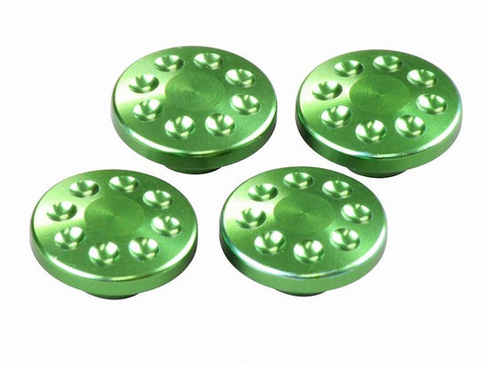 M10 Cap Bolt Covers 4pcs (Light Green)