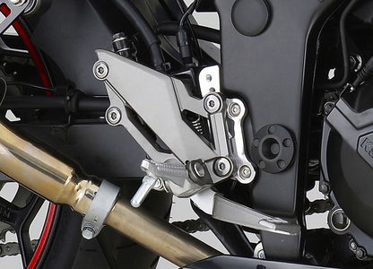 ステップアッププレート シルバー NINJA250 ニンジャ250/Z250