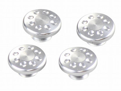 M6キャップボルトカバー4pcs (シルバー)