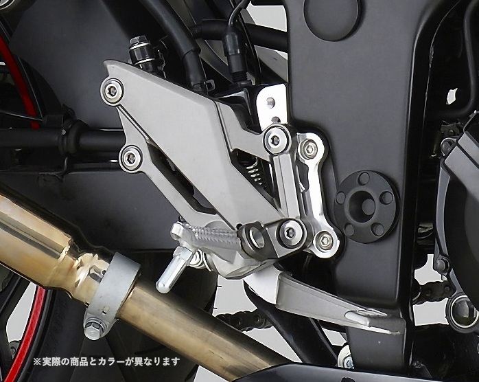 ステップアッププレート ブラック NINJA250 ニンジャ250/Z250