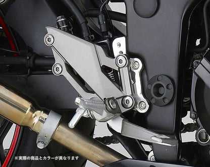 ステップアッププレート ブラック NINJA250 ニンジャ250/Z250